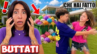 FIGLIODIEGO HA BUTTATO TUTTI GLI SQUISHY DI FIGLIACHIARA ! LEI SI ARRABBIA TANTISSIMO..