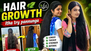 அடர்த்தியான நீளமான கூந்தலைப் பெற எளிய முறை Hair Pack... Rek Selva Hair Care & Hair growth Tips 🤗