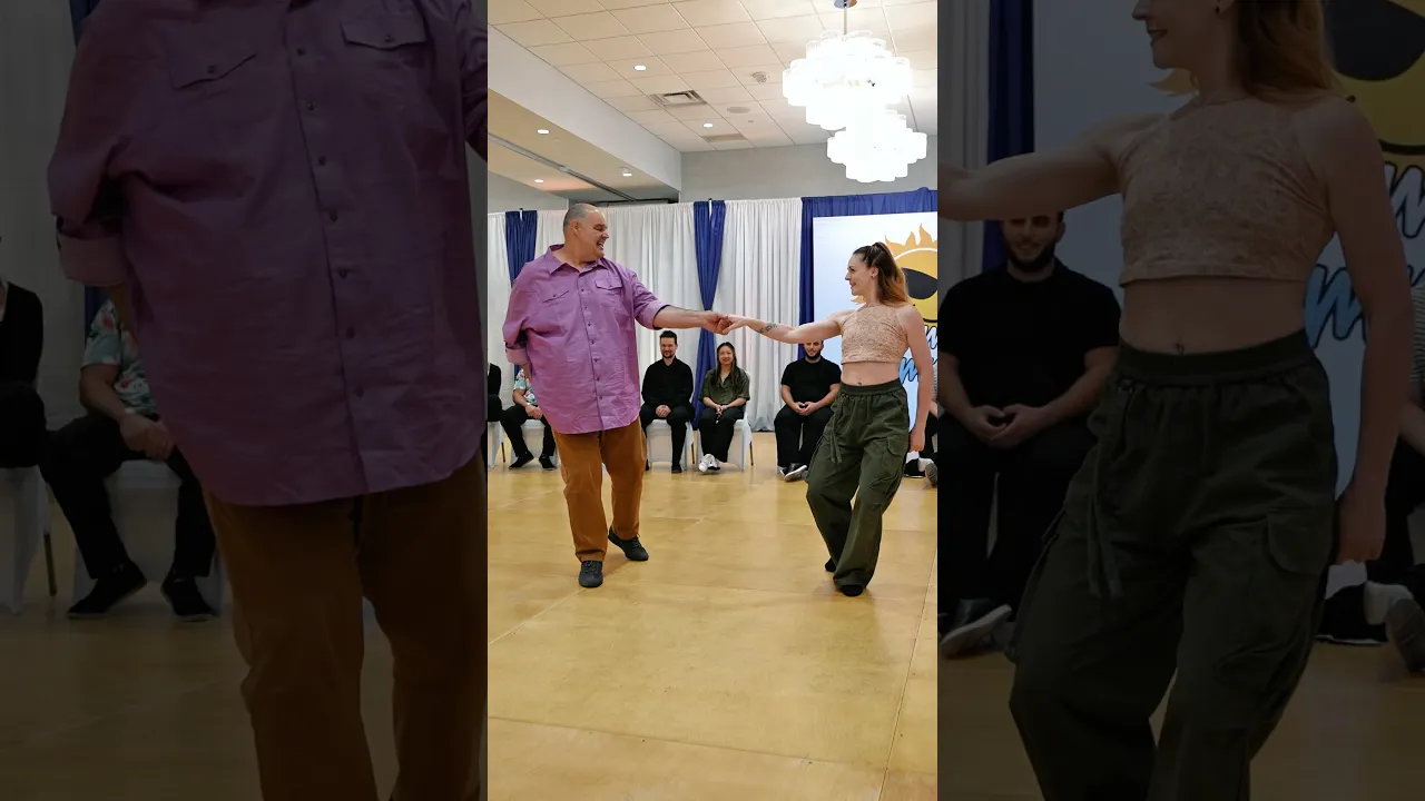 Impossible to not smile when dancing with John 😍 #westcoastswing #dance