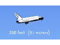 How to Land the Space Shuttle from Space