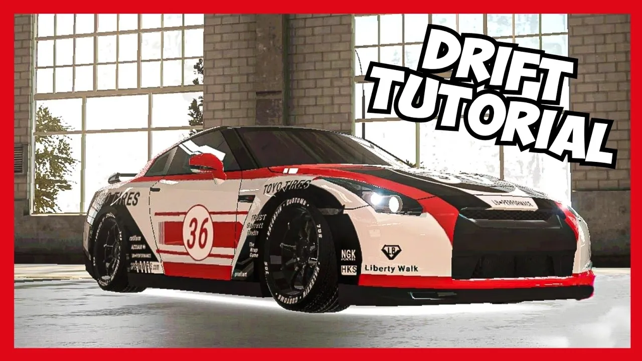 How To Drift in Real Driving School