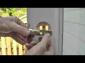 How to Replace a Deadbolt detailed instructions