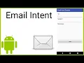 Email App in Android Studio Hindi 2024 How to Send an Email from Android Application