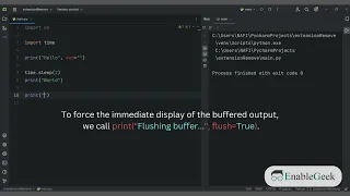 Python Print Flush Method Python Tutorial