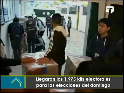 Llegaron los 1.975 electorales para las elecciones del domingo