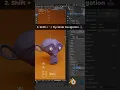 Blender Camera Tips Numpad 0 Fly-Walk Mode