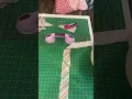 How to cut and attach bias binding strips