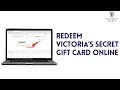 How To Redeem Victoria s Secret Gift Card Online 2025 Use Activate Victoria s Secret Gift Card