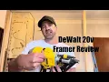 Dewalt 20v 30 Degree Framing Gun