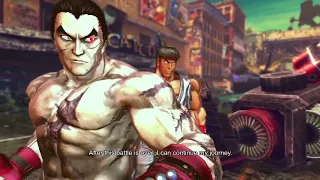 Street Fighter X Tekken Kazuya Intro Win Poses 