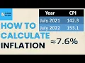 How to Calculate the Inflation Rate Using CPI Think Econ
