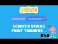 Scratch blocks - point towards