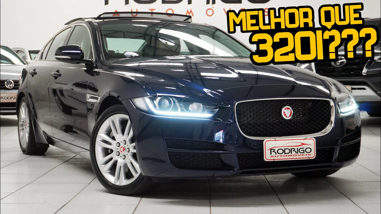 JAGUAR XE PURE | ACABOU PRA BMW 320i??? 2.0 TURBO 240CV