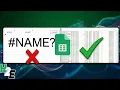 Fix Errors When Importing Excel Files Into Google Sheets