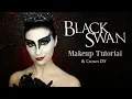 Download Lagu Black Swan Makeup Tutorial \u0026 Crown DIY | Halloween 2018 | Madalyn Cline