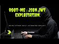 root-me JSON JWT Token manipulation english version