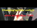 Changing ignition switch on 2004 Dodge Ram 1500 4 7L