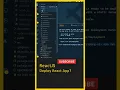 Deploy React App NPM Run Build React Telugu Frontend ReactJS Tutorial Learn React JS React JS