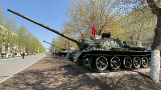 В Омском автобронетанковом инженерном институте восстановили легендарную советскую самоходку СУ-100