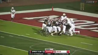 HSSN Highlights Upper St Clair at Moon - Week 8