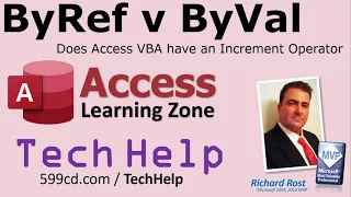 ByRef v ByVal in Microsoft Access VBA Creating an Increment Operator Substitute for VB