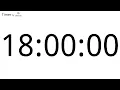 18 Hour Countup Timer