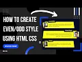 How to Create Styling using HTML CSS Create styling for your Team Members