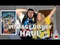 UNBELIEVABLE DISNEY AUCTION HAUL Unboxing Vintage Disney Grails
