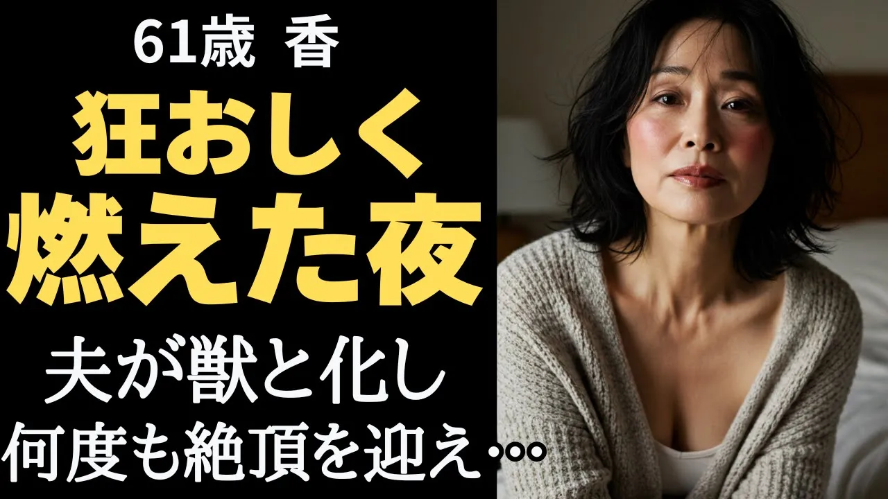 Outline Video 夫が嫉妬して、気を失ってしまうほど..。65歳の夫が獣と化した夜【衝撃告白】