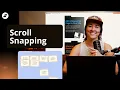 EASILY Add a Scroll Snapping Effect on YOUR Website Website Tips