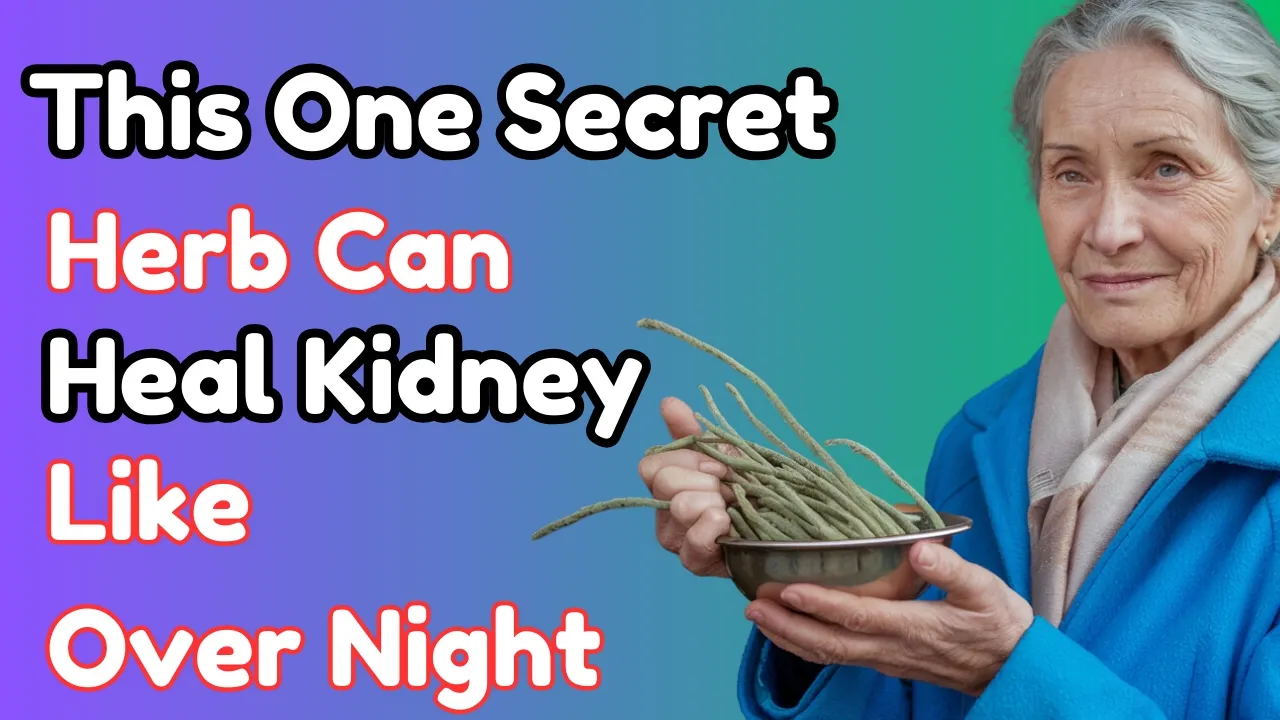 Outline Video The Secret Herb That Reverses Kidney Damage Overnight!