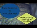 Understanding Uninitialized Variables freeCodeCamp Basic Javascript