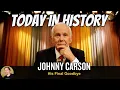 The Final Tonight Show Johnny Carson s Goodbye 1992