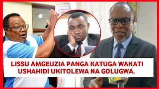 Lissu amrukia katuga  na kumpa za uso hapo hapo mbele ya majaji''nyei mawakili wa serikali mnaota