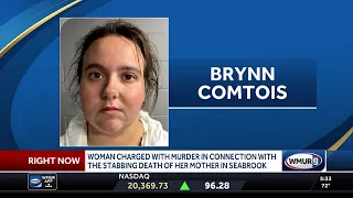 Woman accused of stabbing her mother to death in Seabrook