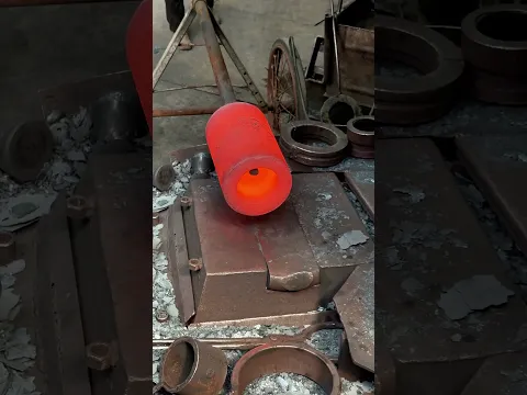 Inside the forging factory This Is Where Industrial bearings Components Are Born #forging #bearing