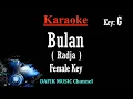 Download Lagu Bulan (Karaoke) Radja Nada Wanita/ Cewek/ Female key G