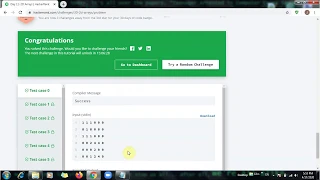 Day-11 2D Arrays 30 Days of code Python 3 HackerRank