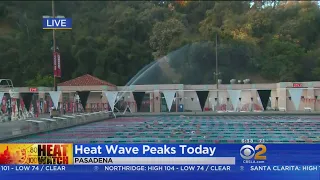 Records Expected To Fall As Heat Wave Peaks Today