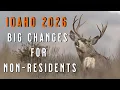 IDAHO Non-Resident DRAW 2026 EXPLAINED Elk Deer Pronghorn Application Changes You MUST Know