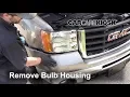 2007-2014 GMC Sierra 2500 Headlight Housing Removal