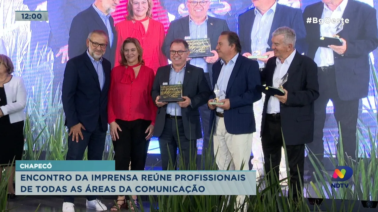 Encontro da imprensa reúne profissionais de todas as áreas da comunicação em Chapecó