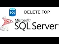 DELETE TOP DELETE TOP PERCENT SQL Server Delete top n rows