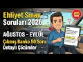Ehliyet Sinav Sorulari 2026 Agustos - Eylul Cikmis Sorular
