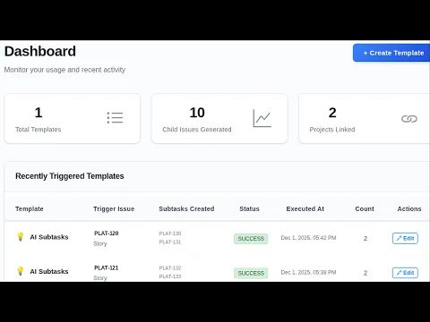 watch Subtask & Work Item Templates for Jira by Aneto video