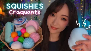 ASMR 🧼 Squishies Craquants, Moelleux et Fondants (trop satisfaisant) 🧈🍧🍰🤤
