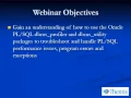 Troubleshooting Oracle with DBMS - PROFILER and DBMS