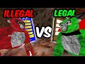 Gorilla Tag LEGAL MODS VS ILLEGAL MODS gorilla tag