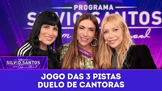 Jogo das 3 Pistas - Luiza Possi X Fernanda Brum | Programa Silvio Santos (06/09/26)