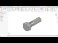 How to draw a hex head bolt using Autodesk Inventor Professional